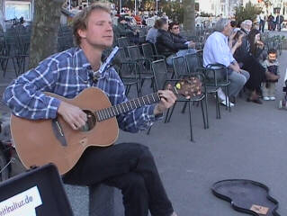 strassenmusik in Süddeutschland